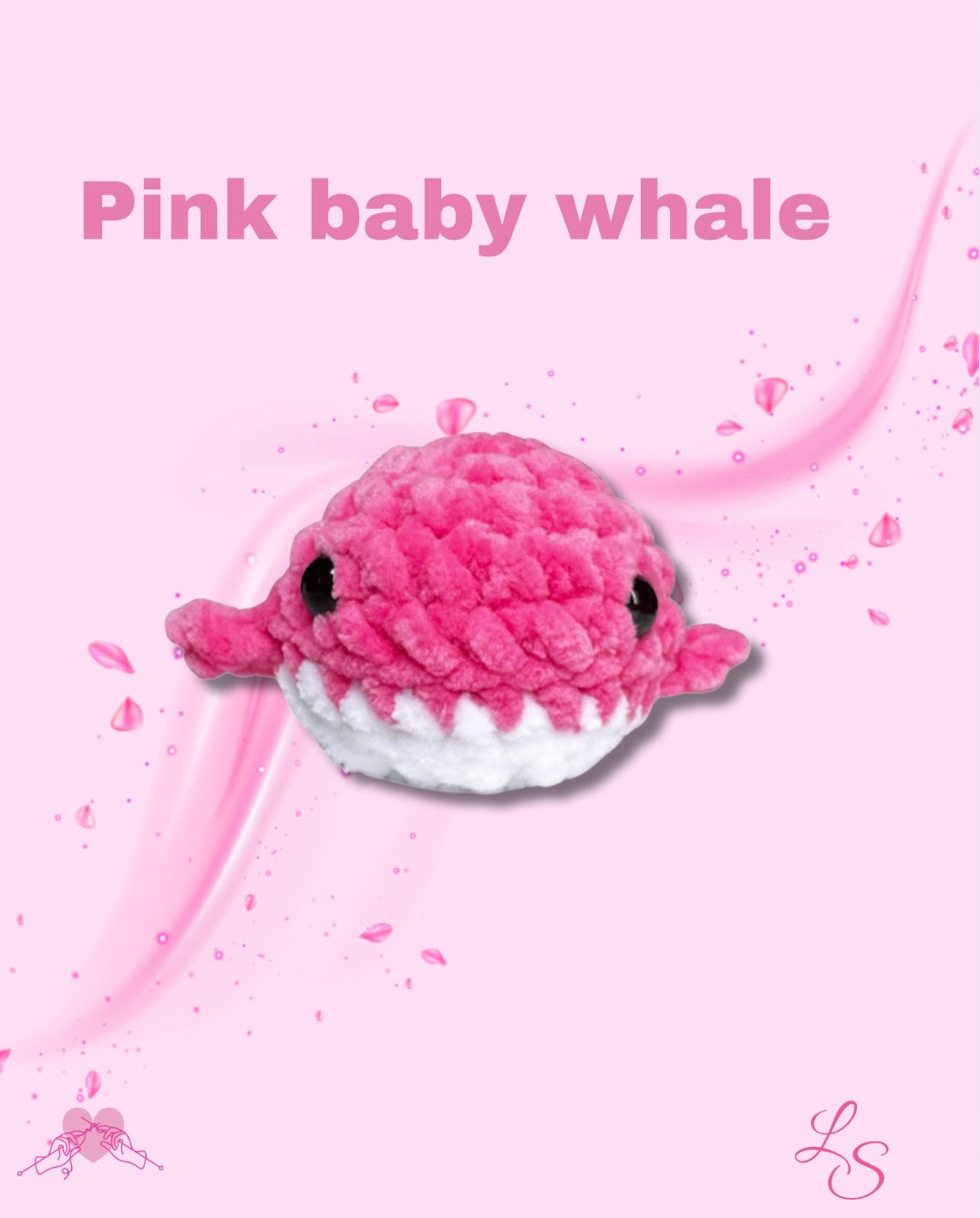 Pink baby wale